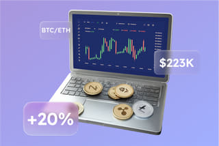 Technology visualisation of an AI automated trading system on Parven Gainport